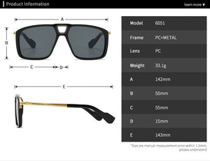 Unisex Retro Sunglasses - Double Square Style - MRC STOREsunglassMy StoreUnisex Retro Sunglasses - Double Square Style My Store MRC STORECJCF242843906FUC6