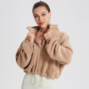 Women's Warm Sports Sweatshirt – Thick, Loose Fit Lapel Casual Winter Top - MRC STORESweaters & HoodiesMy StoreWomen's Warm Sports Sweatshirt – Thick, Loose Fit Lapel Casual Winter Top - MRC STOREMRC STORECJYD223424233GTAnkela RedL