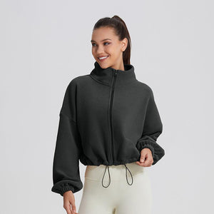 Women's Warm Sports Sweatshirt – Thick, Loose Fit Lapel Casual Winter Top - MRC STORESweaters & HoodiesMy StoreWomen's Warm Sports Sweatshirt – Thick, Loose Fit Lapel Casual Winter Top - MRC STOREMRC STORECJYD223424209IRCarbon GrayL