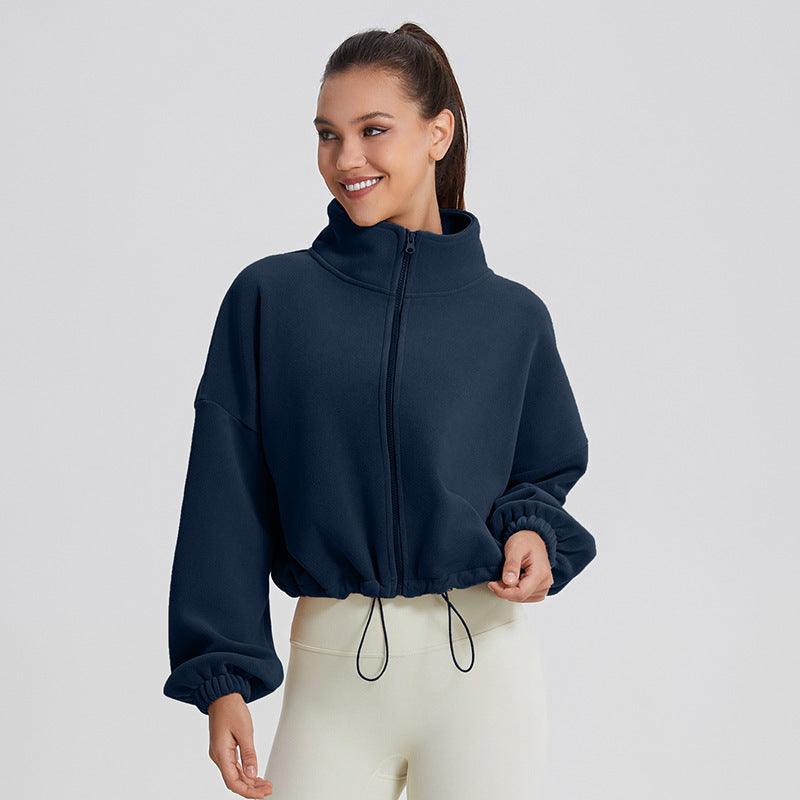 Women's Warm Sports Sweatshirt – Thick, Loose Fit Lapel Casual Winter Top - MRC STORESweaters & HoodiesMy StoreWomen's Warm Sports Sweatshirt – Thick, Loose Fit Lapel Casual Winter Top - MRC STOREMRC STORECJYD223424236JQTwilight BlueL