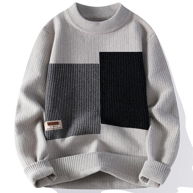 Men's Contrast Panel Knit Sweater – Perfect for Autumn and Winter - MRC STORESweaters & HoodiesMy StoreMen's Contrast Panel Knit Sweater – Perfect for Autumn and Winter - MRC STOREMRC STORECJYD216155918RIApricot4XL