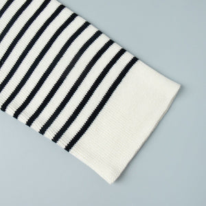 Women’s Striped Long Sleeve Sweater - MRC STORESweaters & HoodiesMy StoreWomen’s Striped Long Sleeve Sweater My Store MRC STORECJMY249044503CXBlackL