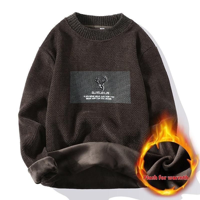 Super Soft Fleece Lined Knitted Sweater – Cozy Japanese Style Pullover - MRC STORESweaters & HoodiesMy StoreSuper Soft Fleece Lined Knitted Sweater – Cozy Japanese Style Pullover - MRC STOREMRC STORECJYD222807529CXH703 Brown2XL