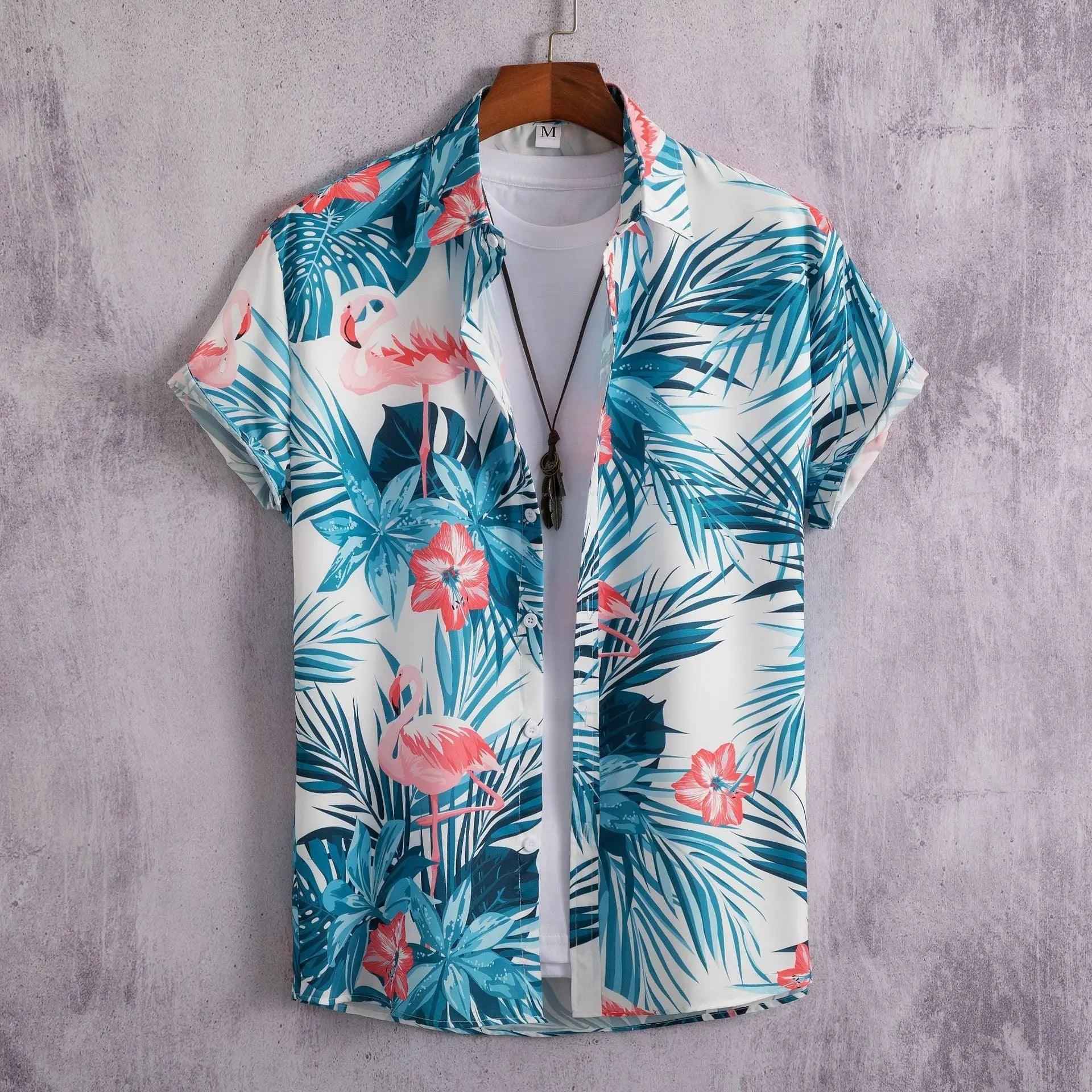 Hawaiian Cardigan Shirt - MRC STORET-ShirtsMy StoreHawaiian Cardigan ShirtMRC STORECJDS205458377YB10color2XL