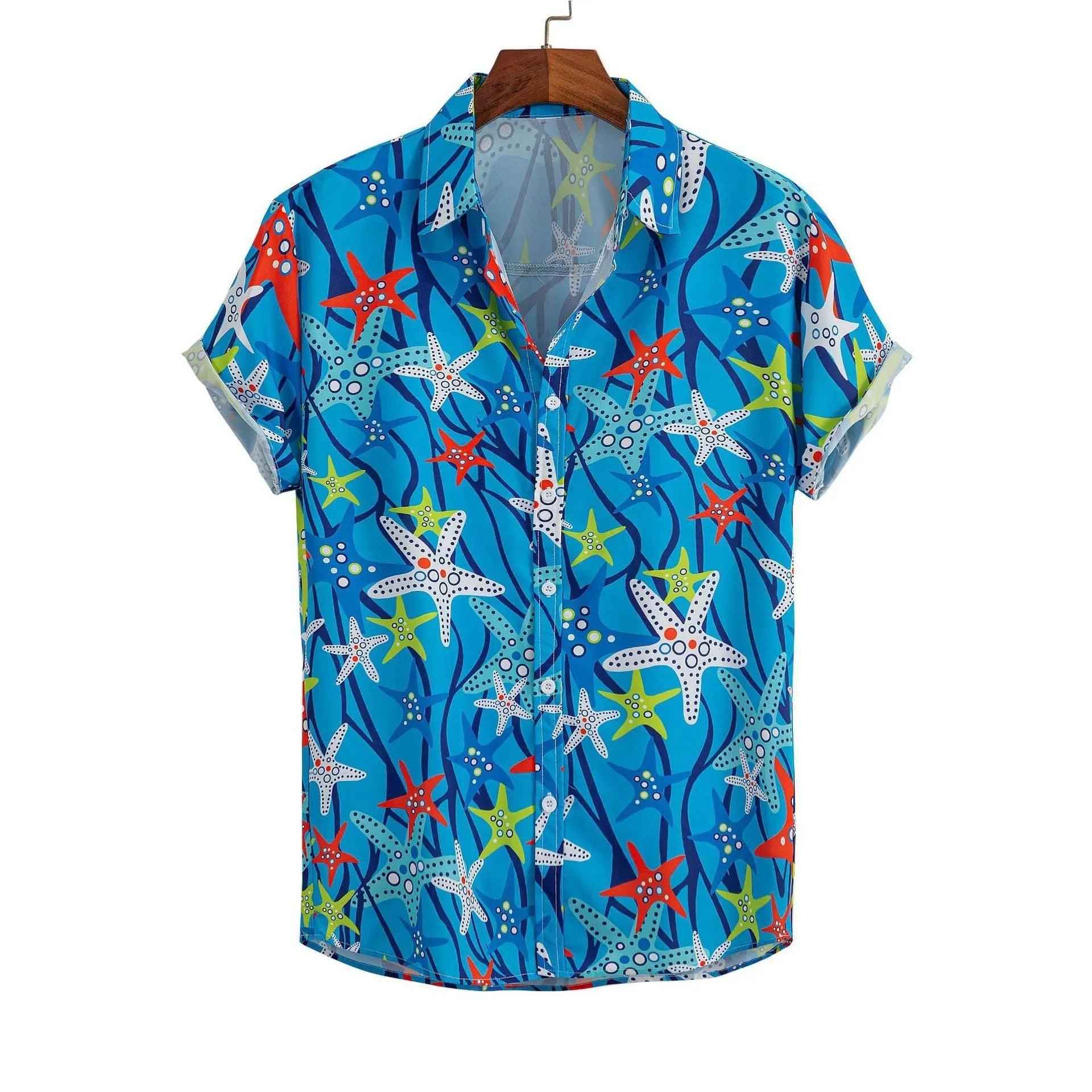 Hawaiian Cardigan Shirt - MRC STORET-ShirtsMy StoreHawaiian Cardigan ShirtMRC STORECJDS205458353AZ7color2XL