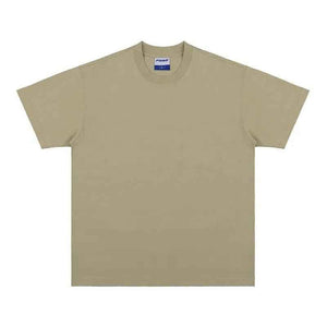 Solid Cotton T-shirt - MRC STORET-ShirtsMy StoreSolid Cotton T-shirtMRC STORECJYH206124548VEDeep BeigeL