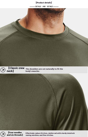 Men’s Exercise T-Shirt - Loose Round Neck - MRC STORET-ShirtsMy StoreMen’s Exercise T-Shirt - Loose Round Neck My Store MRC STORECJYD234976910JQBlackL