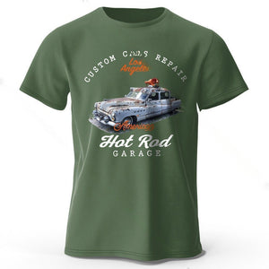 Unisex Car Club T-Shirt - Patch Print Casual - MRC STORET-ShirtsMy StoreUnisex Car Club T-Shirt - Patch Print Casual My Store 22.24MRC STORECJYH241293739MNArmyGreenL
