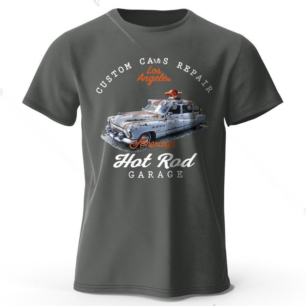 Unisex Car Club T-Shirt - Patch Print Casual - MRC STORET-ShirtsMy StoreUnisex Car Club T-Shirt - Patch Print Casual My Store 22.24MRC STORECJYH241293733GTDarkGreyL