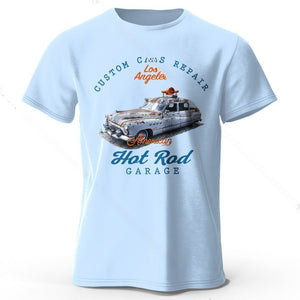 Unisex Car Club T-Shirt - Patch Print Casual - MRC STORET-ShirtsMy StoreUnisex Car Club T-Shirt - Patch Print Casual My Store 22.24MRC STORECJYH241293721UFSkyBlueL