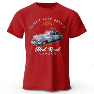 Unisex Car Club T-Shirt - Patch Print Casual - MRC STORET-ShirtsMy StoreUnisex Car Club T-Shirt - Patch Print Casual My Store 22.24MRC STORECJYH241293787IRWineRedL