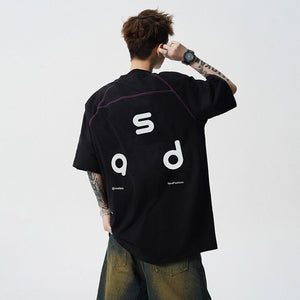 Men’s Cotton T-Shirt - Letter Print Short Sleeve - MRC STORET-ShirtsMy StoreMen’s Cotton T-Shirt - Letter Print Short Sleeve My Store 58.49MRC STORECJYH240230102BYBlack2XL