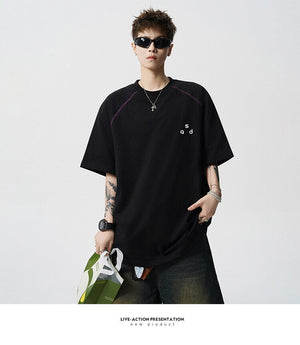 Men’s Cotton T-Shirt - Letter Print Short Sleeve - MRC STORET-ShirtsMy StoreMen’s Cotton T-Shirt - Letter Print Short Sleeve My Store MRC STORECJYH240230106FUWhite2XL
