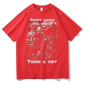 Men’s Graphic T-Shirt - Skull Taken Print - MRC STORET-ShirtsMy StoreMen’s Graphic T-Shirt - Skull Taken Print My Store MRC STORECJLS172227106FUBlack2XL
