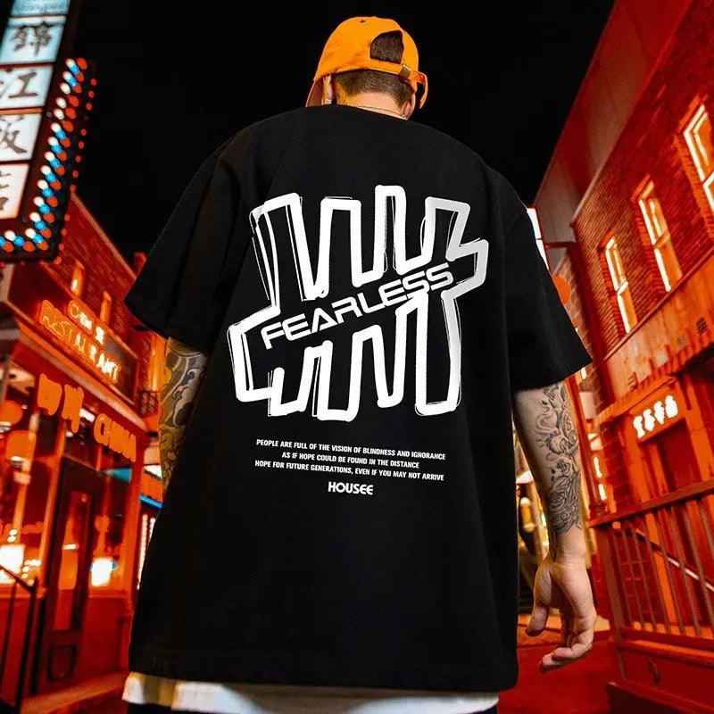 Hong Kong Style T-Shirt - MRC STORET-ShirtsMy StoreHong Kong Style T-ShirtMRC STORECJYH200037816PKBlack3XL