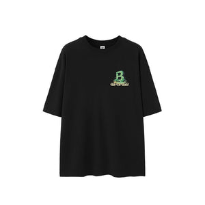 Men’s Printed T-Shirt - Letter B Loose - MRC STORET-ShirtsMy StoreMen’s Printed T-Shirt - Letter B Loose My Store 27.45MRC STORECJYH229964705EVBlackL