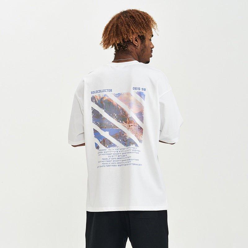 Men's T-Shirt Creative Cartoon Print T-Shirt – Loose - Fit Style for Youth - MRC STORET-ShirtsMy StoreMen's T-Shirt Creative Cartoon Print T-Shirt – Loose - Fit Style for Youth - MRC STOREMRC STORECJYH214450308HSBlackL