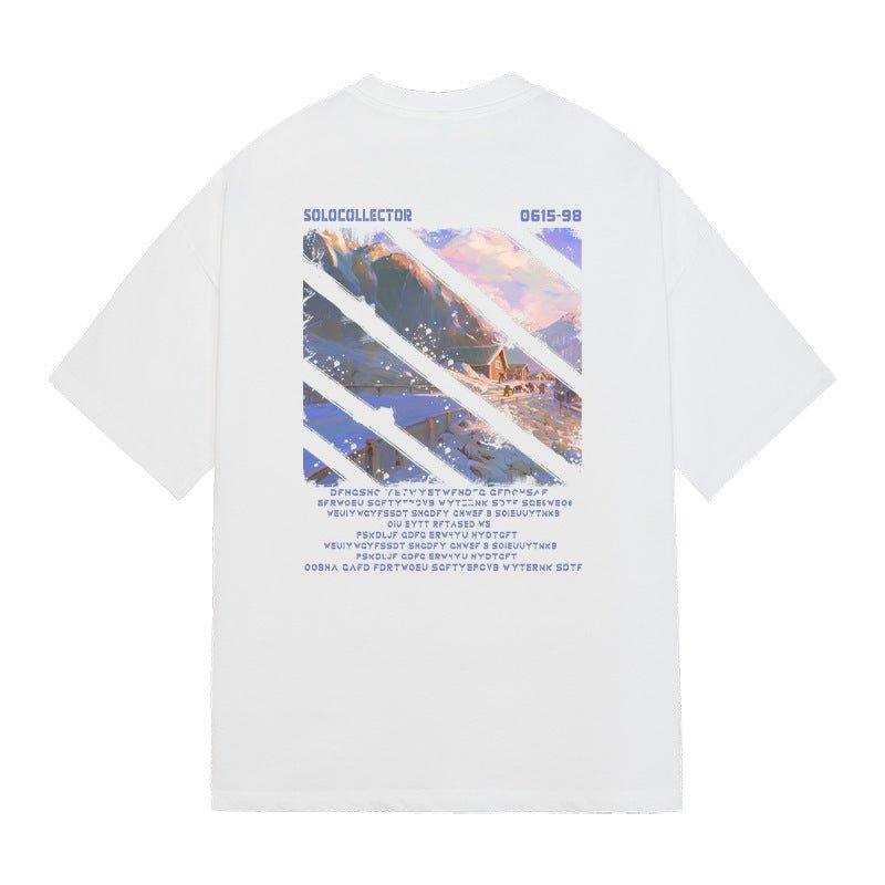 Men's T-Shirt Creative Cartoon Print T-Shirt – Loose - Fit Style for Youth - MRC STORET-ShirtsMy StoreMen's T-Shirt Creative Cartoon Print T-Shirt – Loose - Fit Style for Youth - MRC STOREMRC STORECJYH214450303CXWhiteL