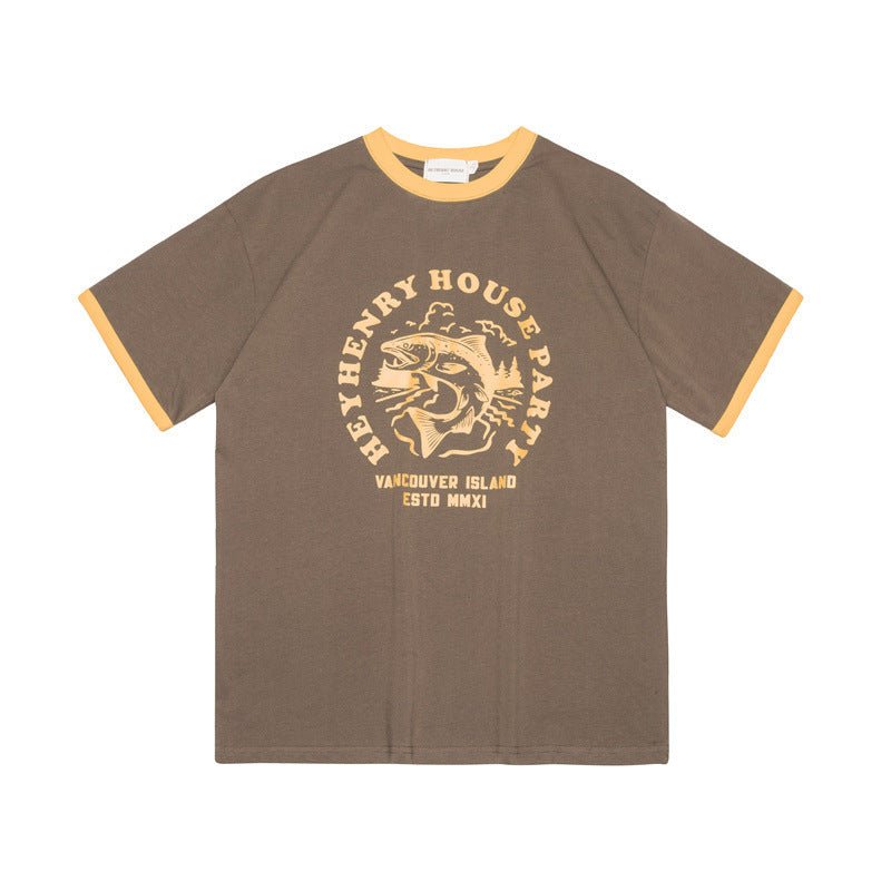 Vancouver Island T-Shirt – Color Contrast Retro Design - MRC STORET-ShirtsMy StoreVancouver Island T-Shirt – Color Contrast Retro DesignMRC STORECJYH214637005EVDark Coffee ColorL