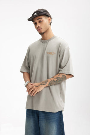 Embroidered T-Shirt - Retro Thread Collar - MRC STORET-ShirtsMy StoreMen’s Embroidered T-Shirt - Retro Thread Collar My Store 28.08MRC STORECJYH233219805EVGrayL