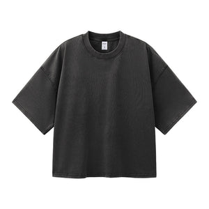 Men's Cotton Washed - out Vintage Trendy Brand T-shirt - MRC STORET-ShirtsMy StoreMen's Cotton Washed - out Vintage Trendy Brand T-shirt My Store MRC STORECJYH239730002BYKhaki LightL