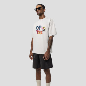Spray Pure Cotton Retro Printed Casual Loose All - match T-shirt - MRC STORET-ShirtsMy StoreSpray Pure Cotton Retro Printed Casual Loose All - match T-shirt My Store MRC STORECJYH236109210JQMilky White2XL