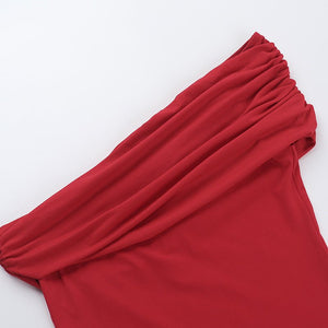 Women’s Sleeveless T-Shirt - Oblique Shoulder Red - MRC STORET-ShirtsMy StoreWomen’s Sleeveless T-Shirt - Oblique Shoulder Red My Store MRC STORECJCS235996904DWRedL