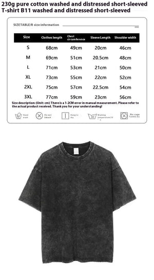 Men’s Oversized T-Shirt - Hip Hop Washed Black" - MRC STORET-ShirtsMy StoreMen’s Oversized T-Shirt - Hip Hop Washed Black" My Store MRC STORECJYH234337403CXWashed BlackL