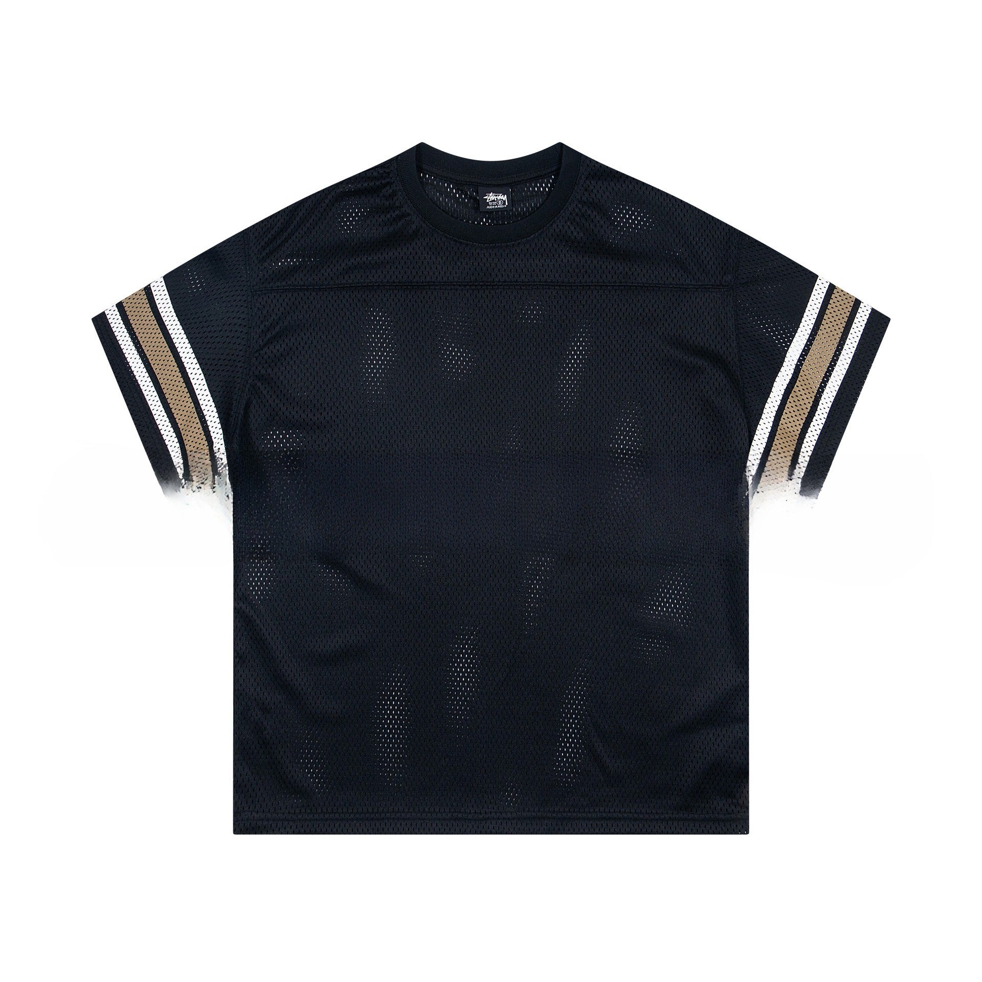Sports Jersey - Letter Print Short Sleeve Top - MRC STORET-ShirtsMy StoreSports Jersey - Letter Print Short Sleeve Top My Store 35.66MRC STORECJYH241438074VEXC6942 BlackL