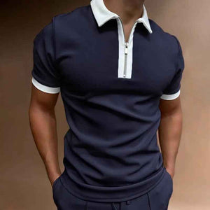 Solid Polo Shirt - MRC STOREtopMy StoreSolid Polo ShirtMRC STORECJDS123239914NM3Style2XL