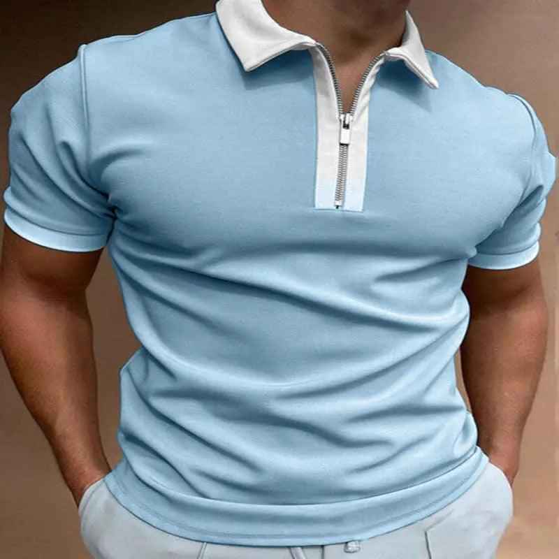 Solid Polo Shirt - MRC STOREtopMy StoreSolid Polo ShirtMRC STORECJDS123239919SH4Style2XL
