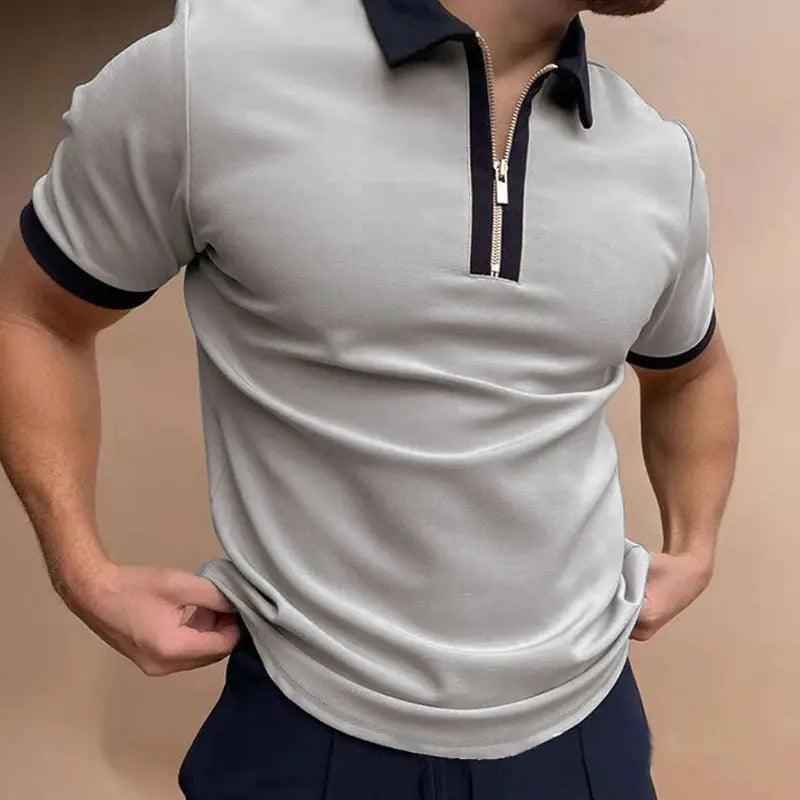 Solid Polo Shirt - MRC STOREtopMy StoreSolid Polo ShirtMRC STORECJDS123239924XC5Style2XL