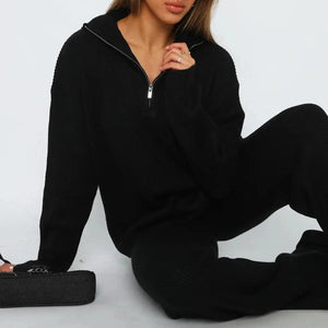Comfortable Lapel Long Sleeve Pants Suit - MRC STORETopMy StoreComfortable Lapel Long Sleeve Pants Suit - MRC STOREMRC STORECJMY211114107GTApricotL