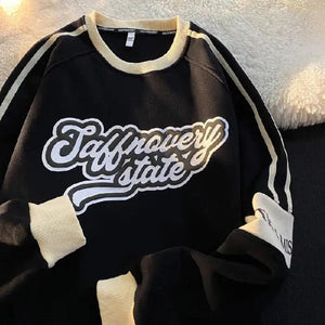 Retro Chenille Crew Neck Sweater - MRC STORETopMy StoreRetro Chenille Crew Neck Sweater - MRC STOREMRC STORECJWY200186505EVBlackL