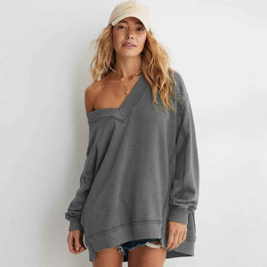 Trendy Pullover Sweater - MRC STORETopMy StoreTrendy Pullover SweaterMRC STORECJWY210211515OLGrayL