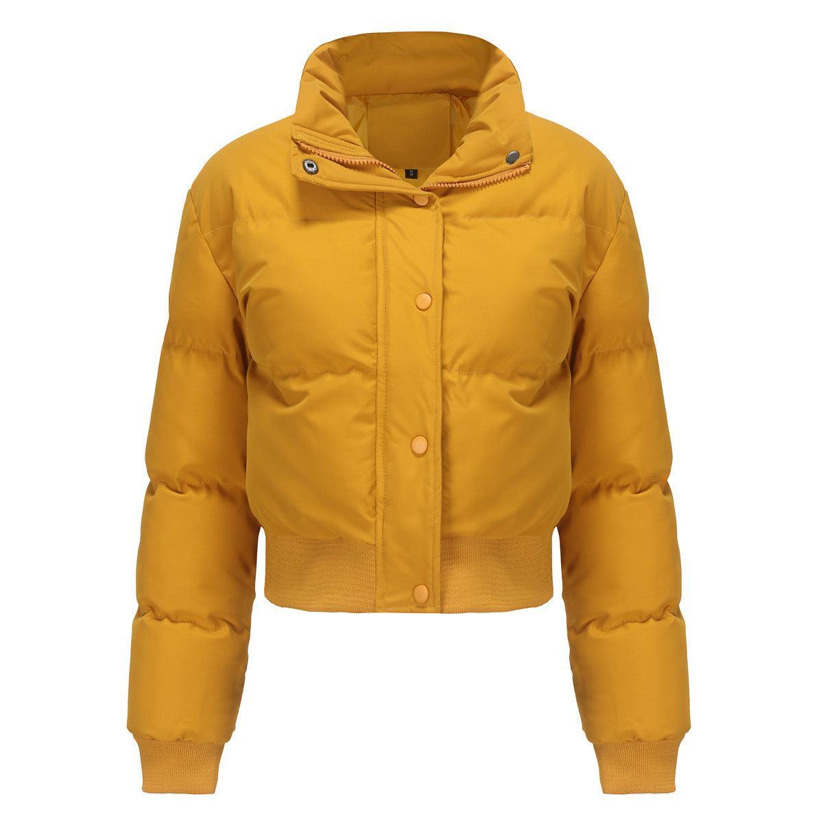 Short High - Collar Warm Coat - MRC STORETopMy StoreShort High - Collar Warm Coat - MRC STOREMRC STORECJJK213140108HSYellowL