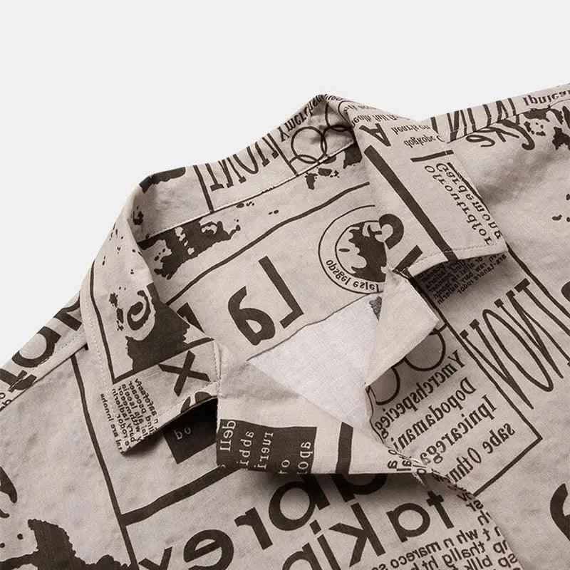 Vintage Print Shirt - MRC STOREtopMy StoreVintage Print ShirtMRC STORECJYH112629904DWas shown2XL