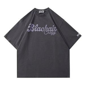 Loose Fit Cotton Short Sleeve T-shirt - MRC STORETopMy StoreLoose Fit Cotton Short Sleeve T-shirt - MRC STOREMRC STORECJYH172029104DWGrey2XL