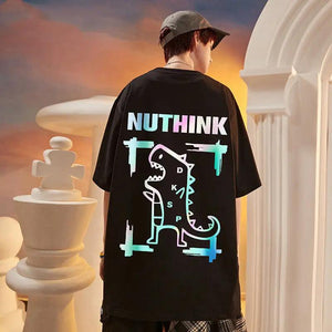 Reflective T shirt Dinosaur Doodle - MRC STORETopMy StoreReflective T shirt Dinosaur Doodle - MRC STOREMRC STORECJYH148981812LOBlack2XL