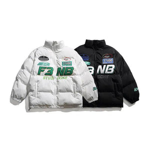Solid Color Racing Embroidered Jacket - MRC STORETopMy StoreSolid Color Racing Embroidered Jacket - MRC STOREMRC STORECJZP172364904DWBlack2XL