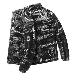 Fashion Printed Winter Coat - MRC STORETopMy StoreFashion Printed Winter Coat - MRC STOREMRC STORECJPK205945317QJBlack3XL