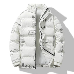Fashion Printed Winter Coat - MRC STORETopMy StoreFashion Printed Winter Coat - MRC STOREMRC STORECJPK205945317QJBlack3XL