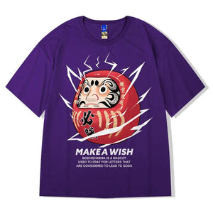 Hip Hop Loose Cotton Short Sleeve Tee - MRC STORETopMy StoreHip Hop Loose Cotton Short Sleeve Tee - MRC STOREMRC STORECJNSTXYH02673-Purple-3XLPurple3XL