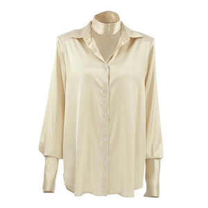 Champagne French Satin Professional Luxury Shirt - MRC STORETopMy StoreChampagne French Satin Professional Luxury Shirt - MRC STOREMRC STORECJYD212223306FUBlackL