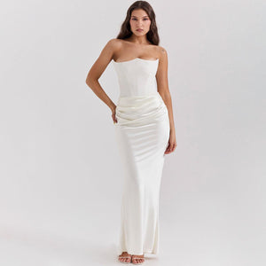 Elegant Dress Fishbone Velvet Gown - MRC STORETopMy StoreElegant Dress Fishbone Velvet Gown - MRC STOREMRC STORECJLY199051816PKRedL