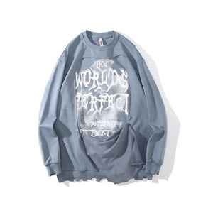 High Street Hip Hop Sweater - MRC STORETopMy StoreHigh Street Hip Hop Sweater - MRC STOREMRC STORECJWY197580006FUBlueL