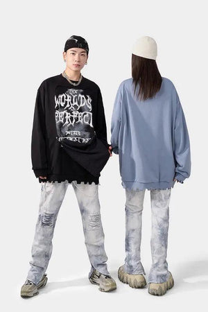 High Street Hip Hop Sweater - MRC STORETopMy StoreHigh Street Hip Hop Sweater - MRC STOREMRC STORECJWY197580002BYBlackL