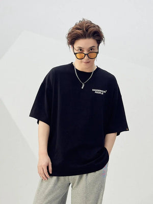 Loose Splash - Ink Paper Bag Graphic Tee - MRC STORETopMy StoreLoose Splash - Ink Paper Bag Graphic Tee - MRC STOREMRC STORECJYH210658506FUWhiteL