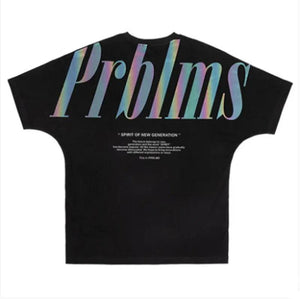 Reflective Printed Hip Hop Cool Graphic Tee - MRC STORETopMy StoreReflective Printed Hip Hop Cool Graphic Tee - MRC STOREMRC STORECJNS100495007GTBlackL