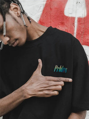 Reflective Printed Hip Hop Cool Graphic Tee - MRC STORETopMy StoreReflective Printed Hip Hop Cool Graphic Tee - MRC STOREMRC STORECJNS100495007GTBlackL